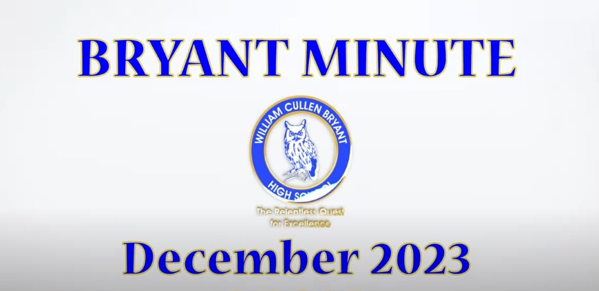 The Bryant Minute: December